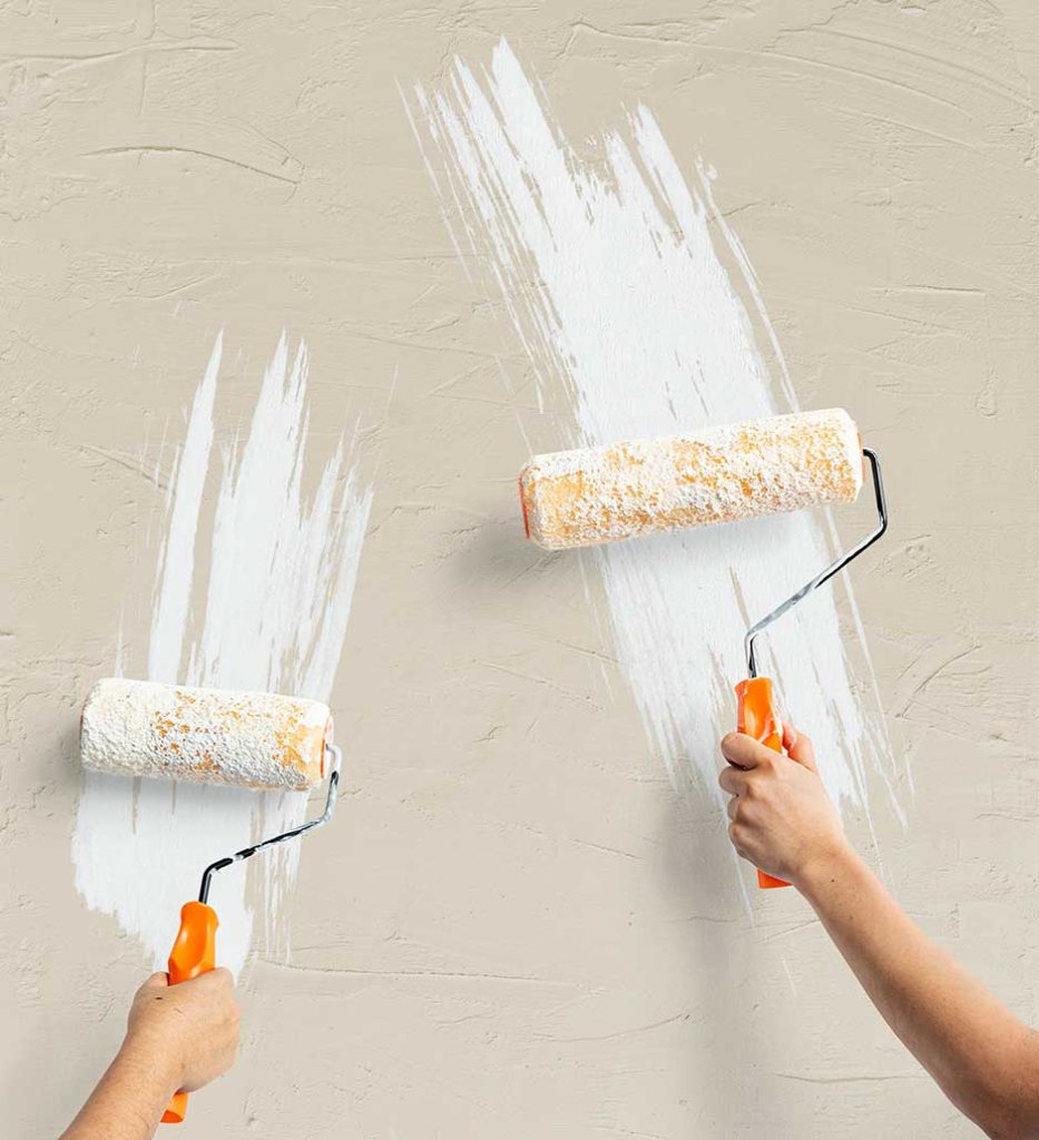 Maler bei der Arbeit